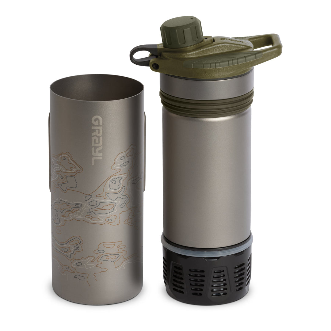 24oz GeoPress® Ti Purifier - Olive Drab